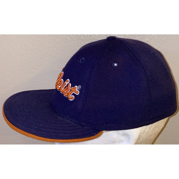 Titleist FJ by New Era Blue/Orange Strapback Fitted 7 1/2‎ Golf Cap Hat USA - Picture 2 of 11